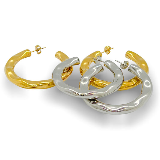 Ivy Hoops earrings